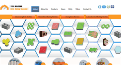 Desktop Screenshot of concretebrickmakingmachine.com